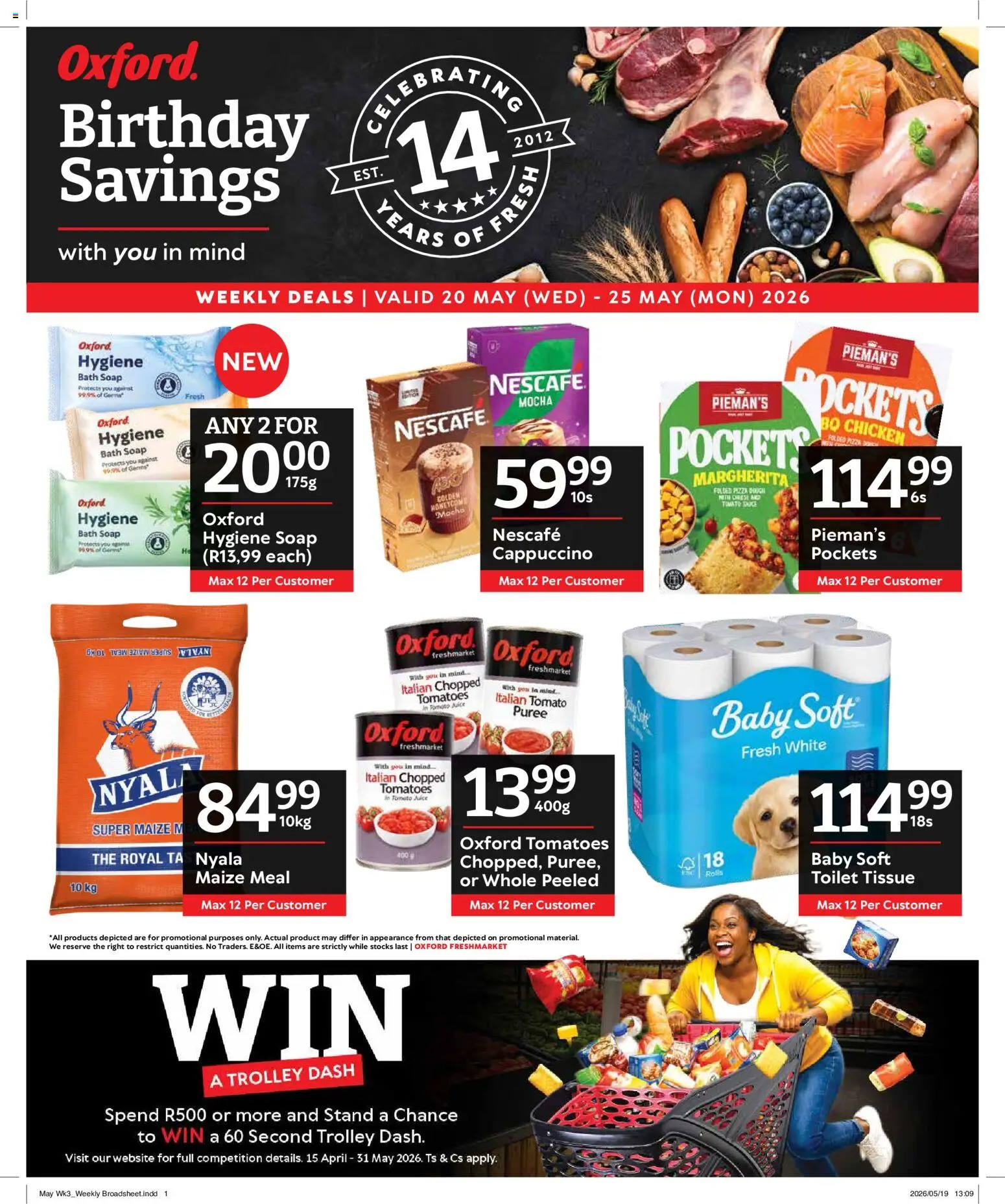 Preview of Oxford Freshmarket flyer valid from 20/05/2026
