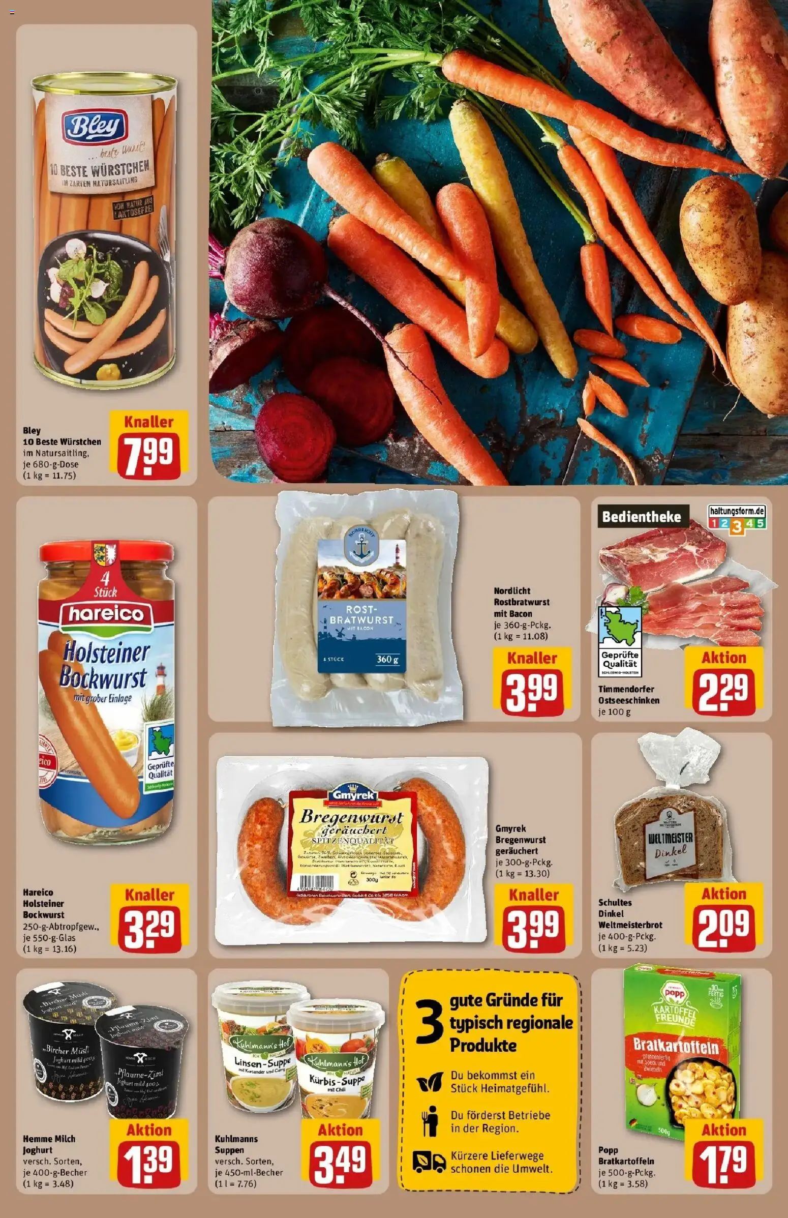 Vorschau von dem Prospekt des Geschäftes Rewe, gültig ab dem 26.10.2026