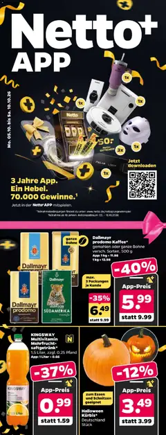 Vorschau von dem Prospekt des Geschäftes Netto, gültig ab dem 05.10.2026
