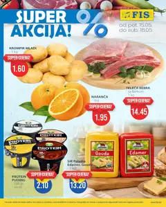 Pregled letka FIS super akcija trgovine FIS vrijedi od 15.05.2026