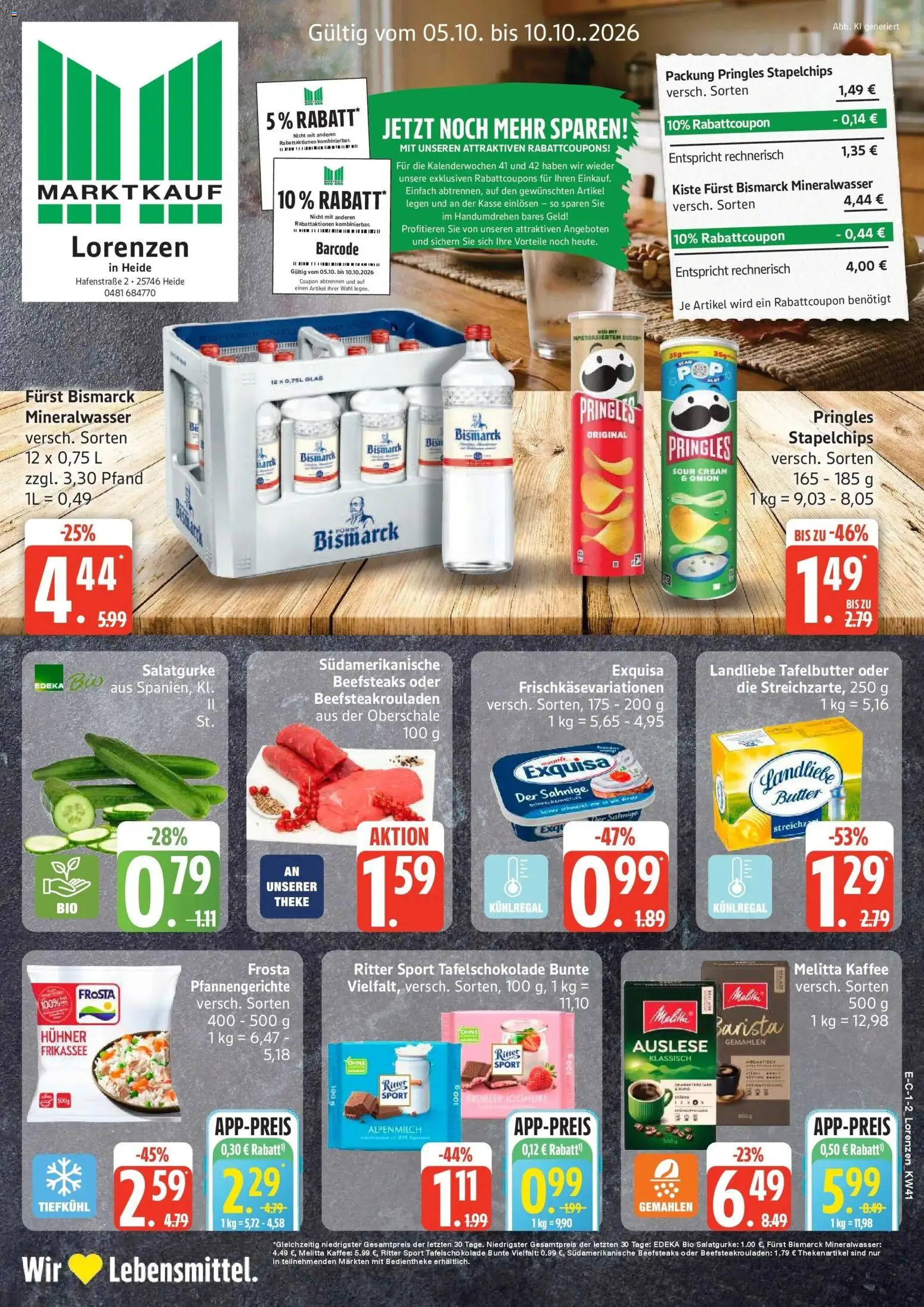 Vorschau von dem Prospekt des Geschäftes Marktkauf, gültig ab dem 05.10.2026