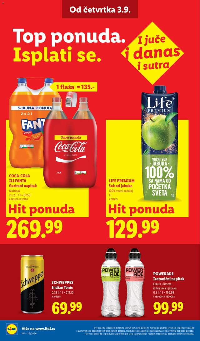 Novi Lidl katalog od 03.09.