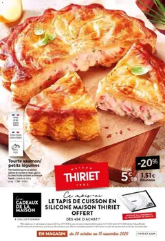 Prévisualisation de Thiriet catalogue du magasin Thiriet formulaire valide 26/10/2026