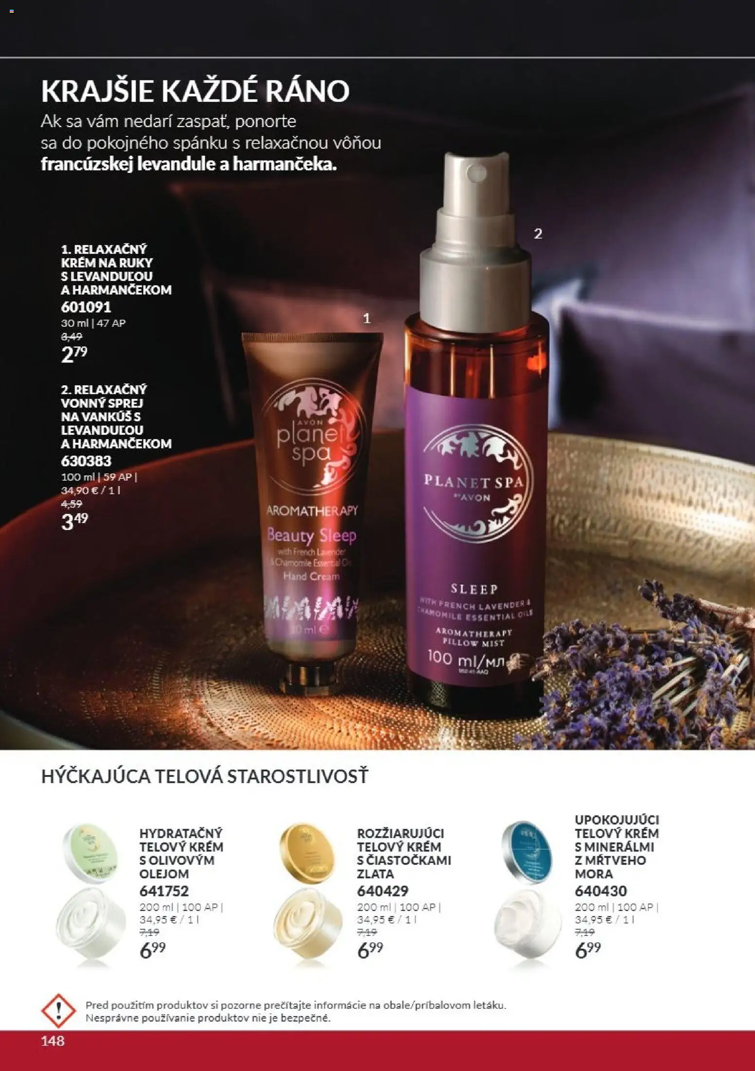 Náhľad Avon letáku platného od 01.11.2026 - Vankúš, Krém, Krém na ruky, Telový krém