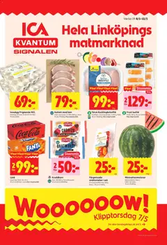 Förhandsgranska reklamblad Linköping från butik ICA Kvantum gäller från 04/05/2026