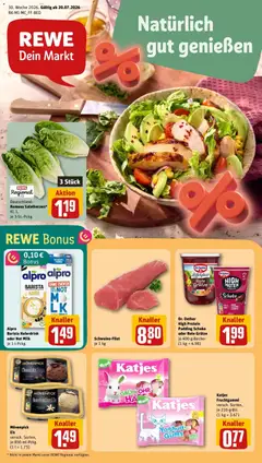 Vorschau von dem Prospekt des Geschäftes Rewe, gültig ab dem 20.07.2026