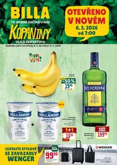 Náhled nabídky: Billa Billa Malý leták - Kopaniny platný od 06.05.2026