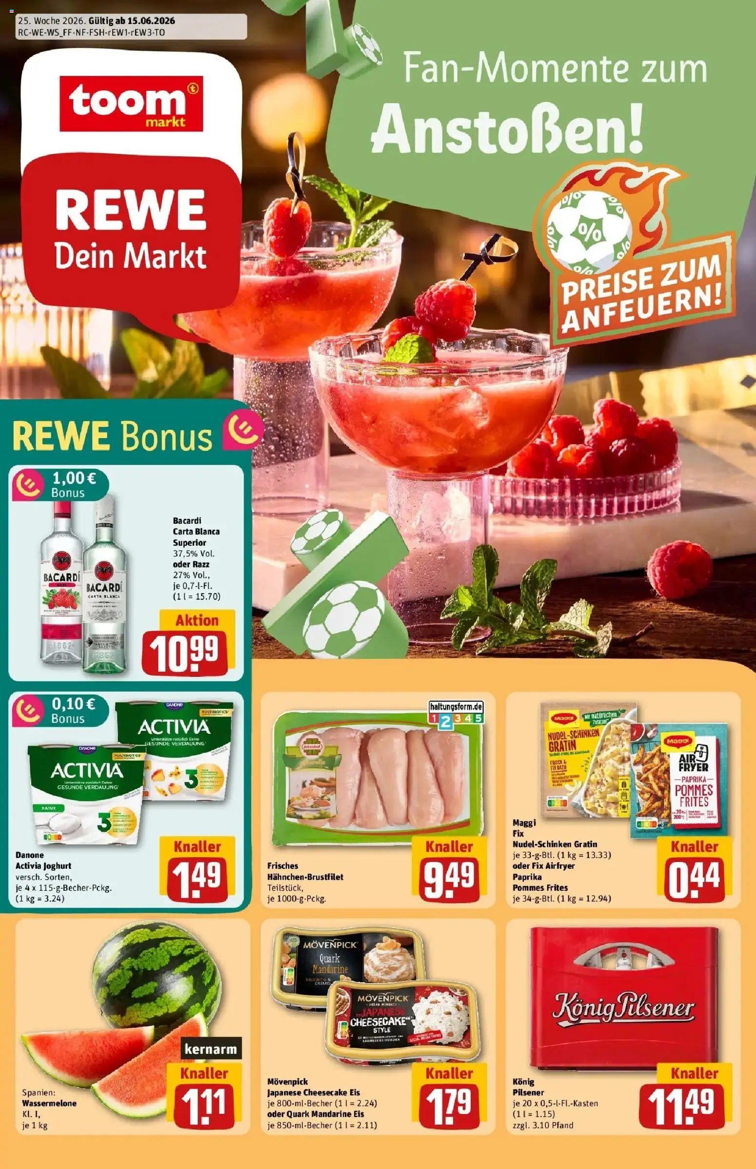 Vorschau von dem Prospekt des Geschäftes Rewe, gültig ab dem 14.06.2026
