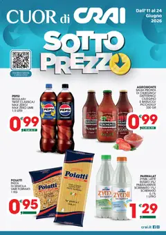 Anteprima dell'opuscolo CRAI volantino Cuor di Crai Biancavilla dal negozio CRAI valido da 11/06/2026