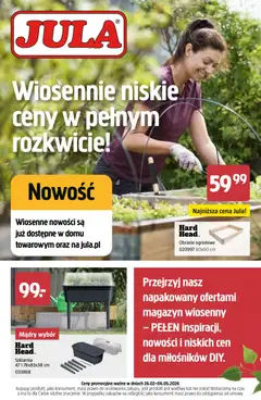 Pogląd gazetki "Jula gazetka - Wiosna" ze sklepu Jula ważnej od 26.02.2026