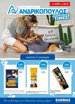 Preview of leaflet Ανδρικοπουλος - Φυλλάδιο from shop Ανδρικοπουλος valid from 22/09/2026