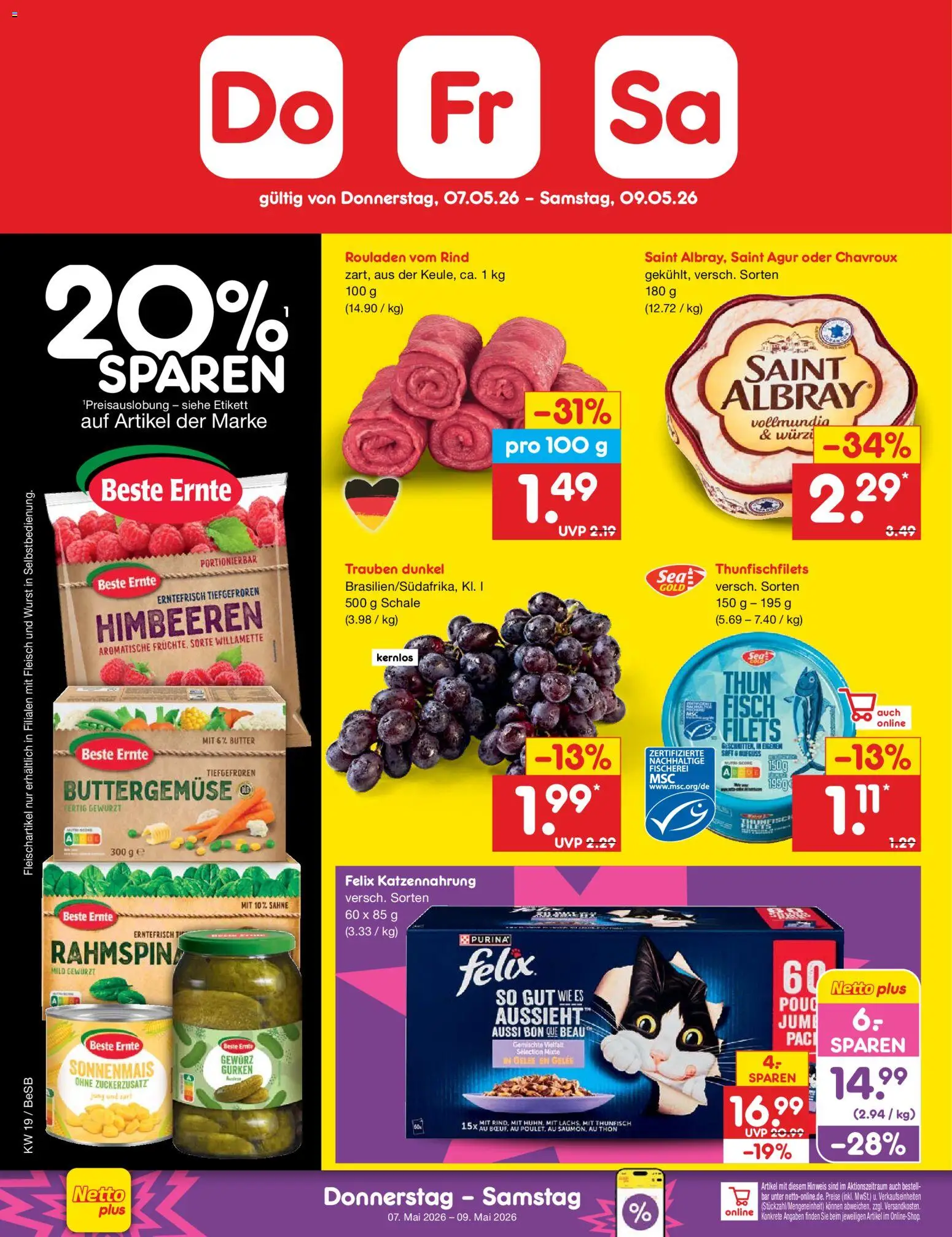 Vorschau von dem Prospekt des Geschäftes Netto Marken-Discount, gültig ab dem 07.05.2026