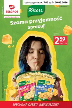 Pogląd gazetki "Selgros cash&carry gazetka - Specjalna oferta jubileuszowa" ze sklepu Selgros cash&carry ważnej od 07.05.2026