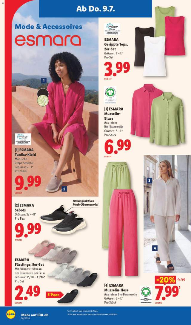 Neue Lidl Aktionen ab 09.07.