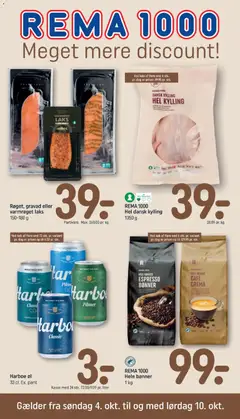 Eksempel på tilbudsavis Rema 1000 - Tilbudsavis Uge 41 fra butik Rema 1000 gyldig fra 04/10/2026