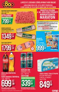COOP Szolnok - COOP Szolnok akciós újság megtekintése, amely érvényes 2026.07.09.-től