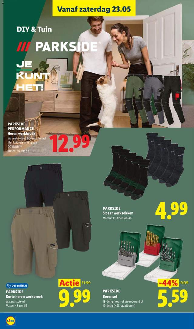 Nieuwe Lidl folder vanaf 18-05