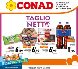 Anteprima dell'opuscolo Conad volantino Campania dal negozio Conad valido da 26/08/2026