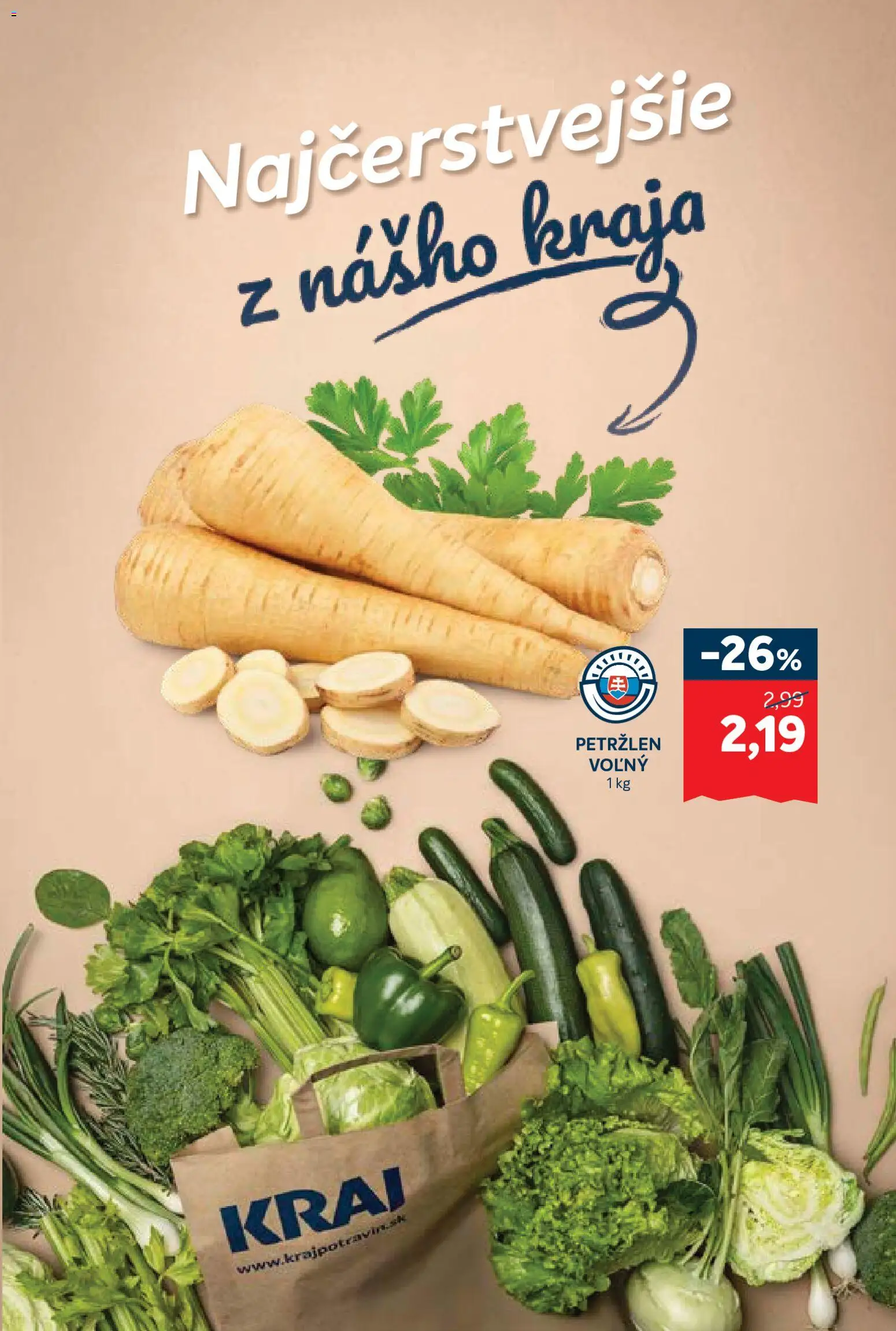Náhľad Kraj letáku platného od 15.10.2026 - Petržlen