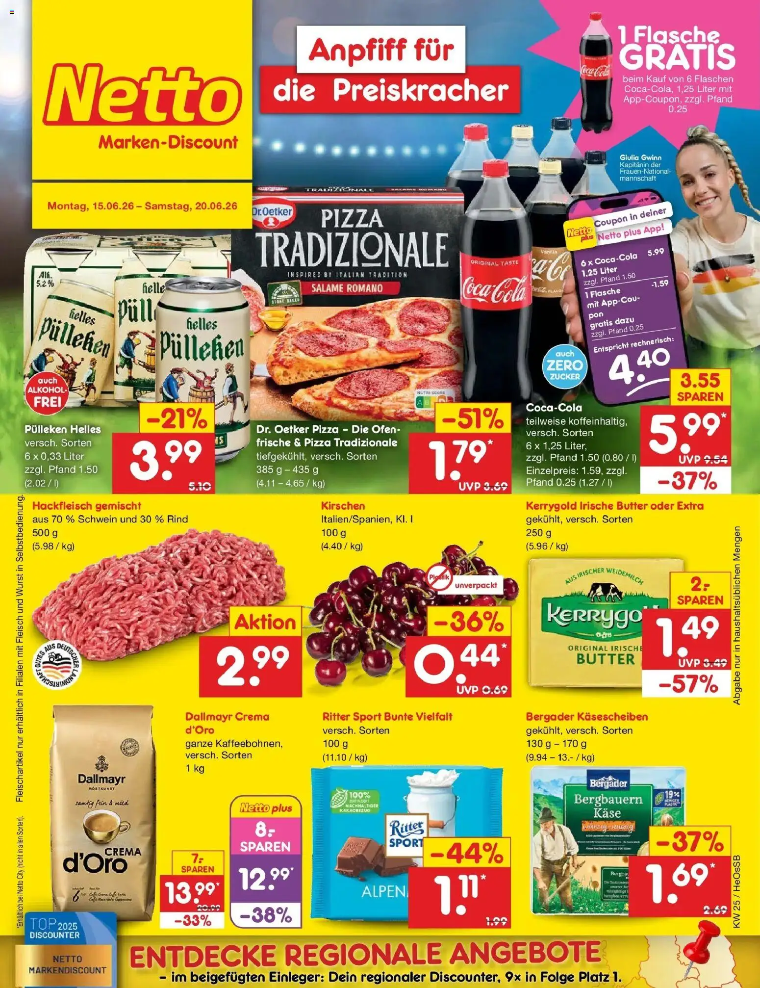 Vorschau von dem Prospekt des Geschäftes Netto Marken-Discount, gültig ab dem 15.06.2026