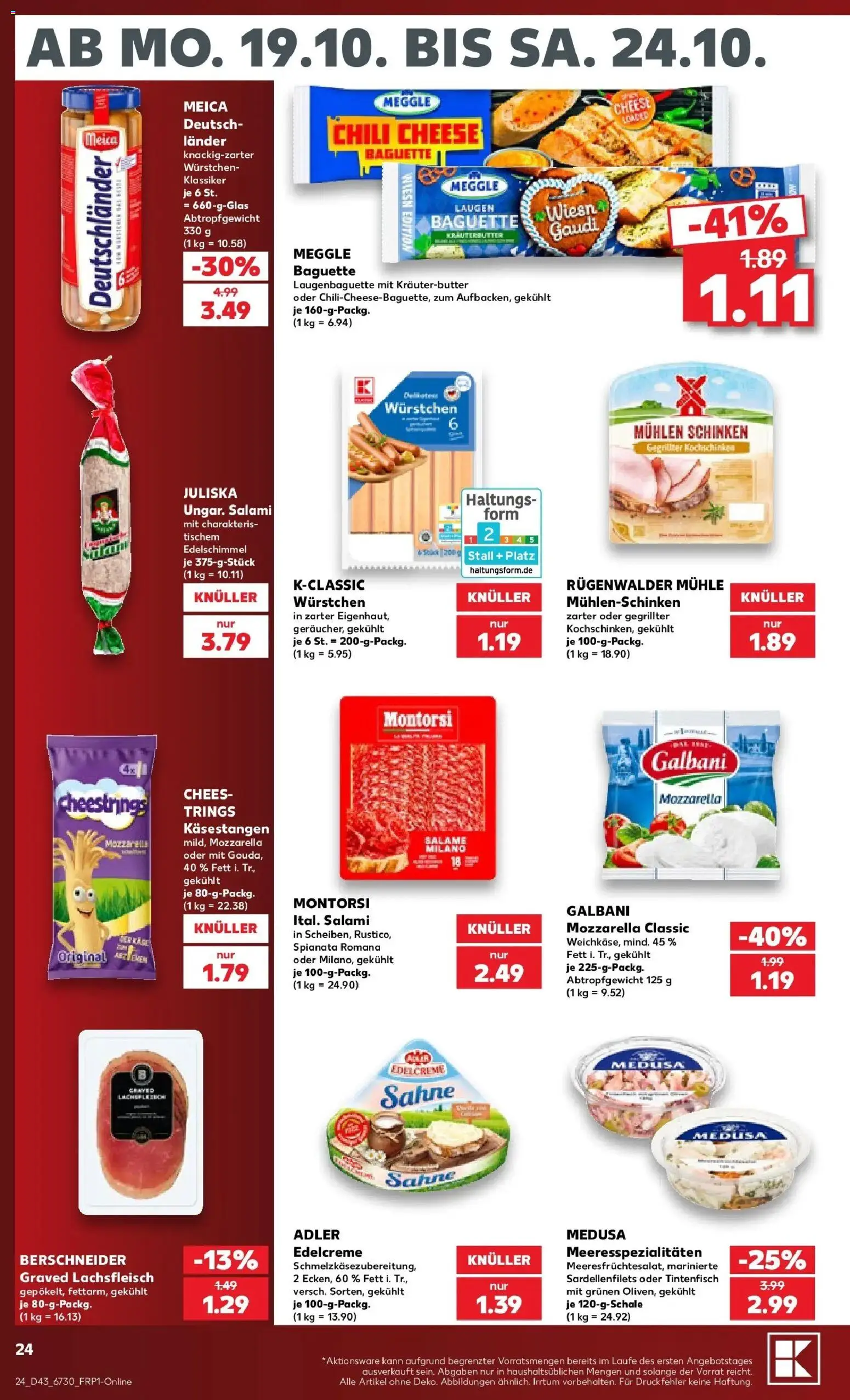 Vorschau von dem Prospekt des Geschäftes Kaufland, gültig ab dem 19.10.2026