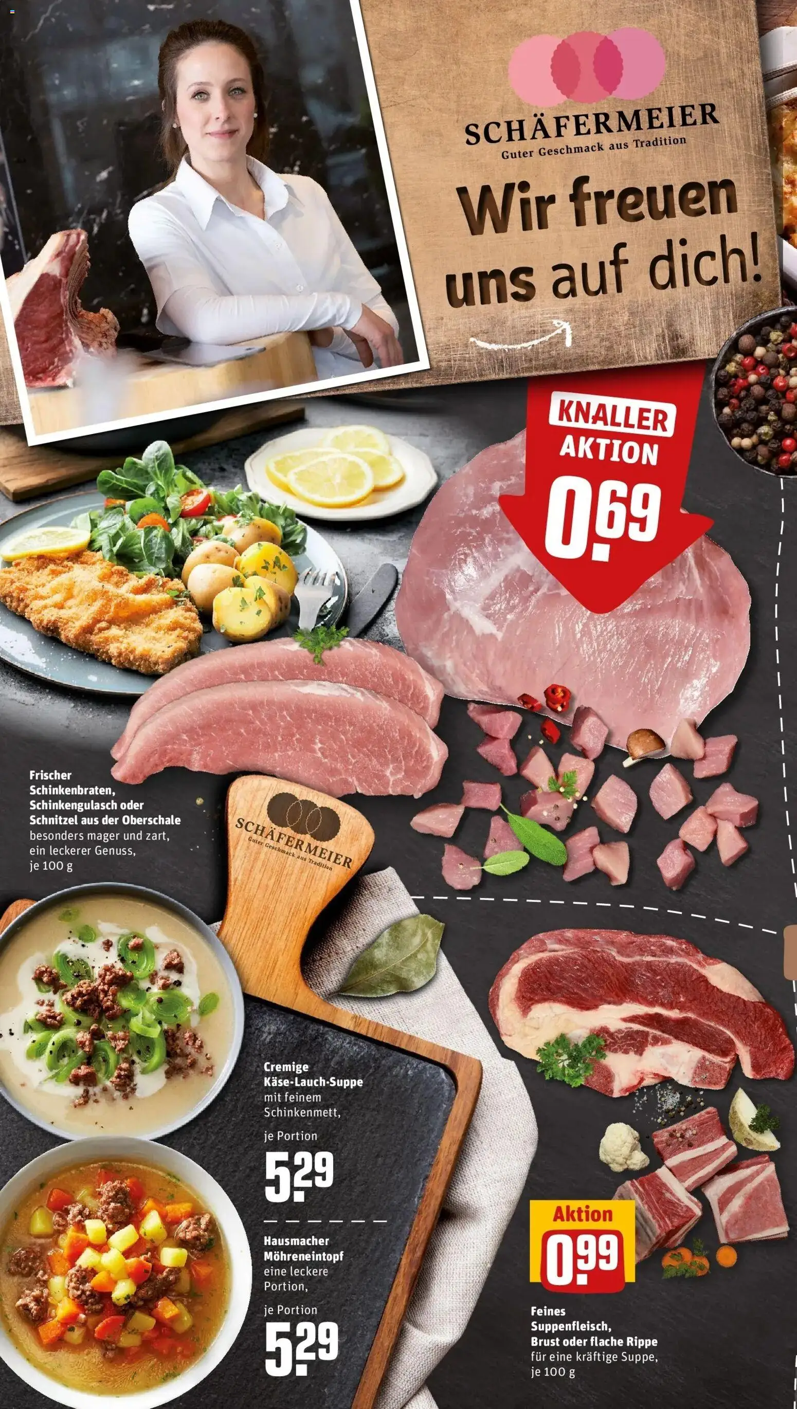Vorschau von dem Prospekt des Geschäftes Rewe, gültig ab dem 26.10.2026