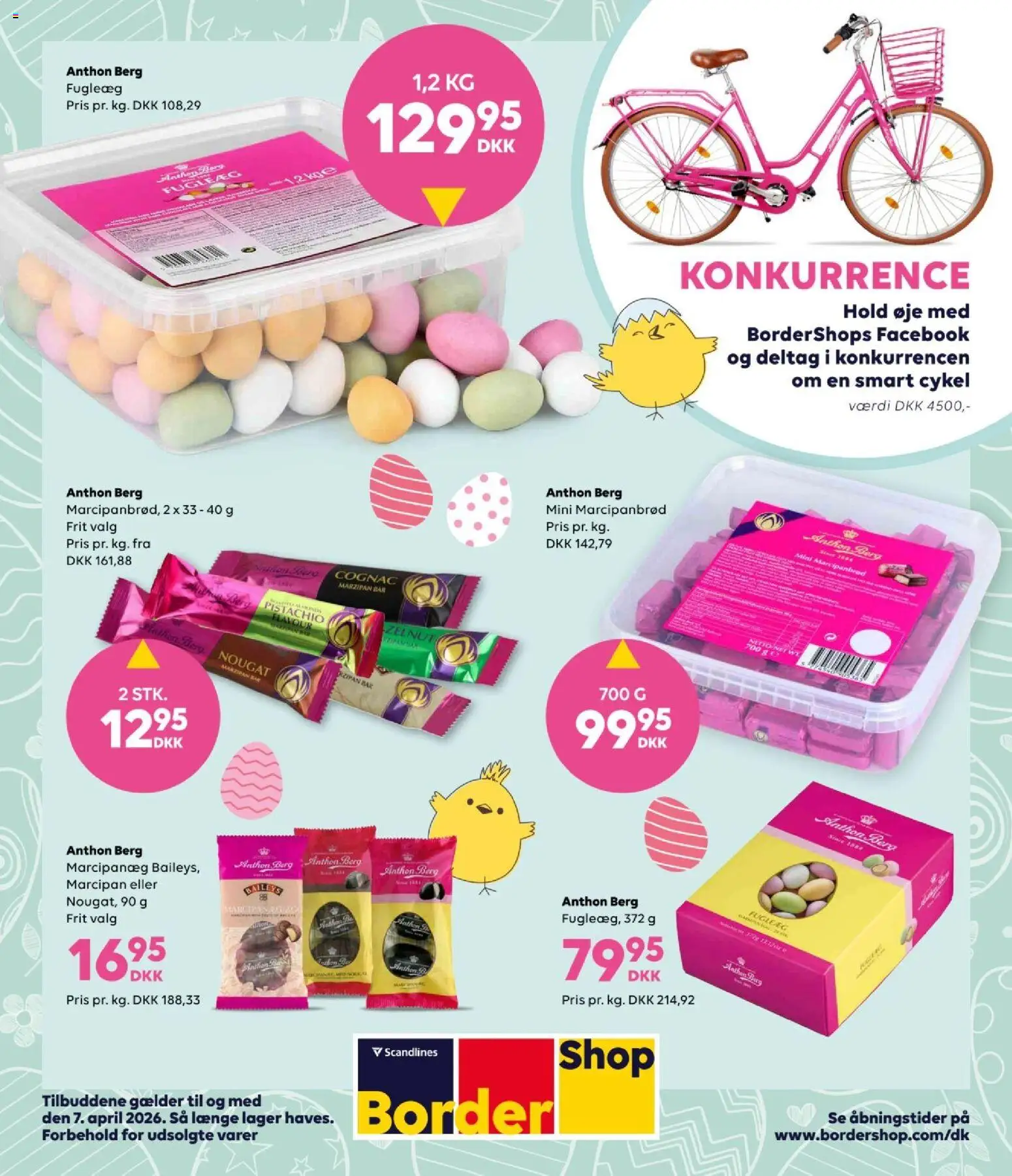 Eksempel på tilbudsavis Bordershop - Påskekonfekture fra butik Bordershop gyldig fra 03/03/2026