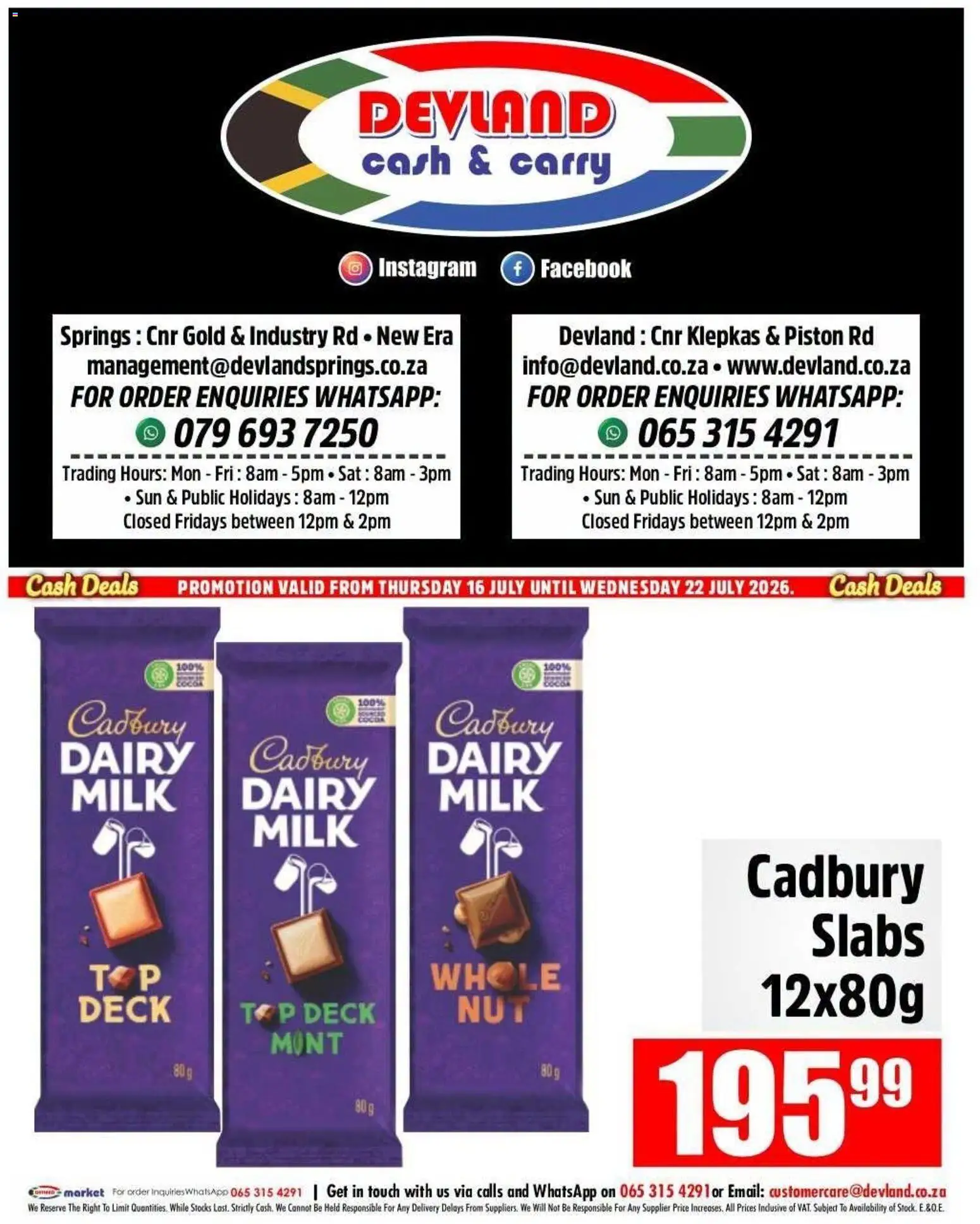 Preview of Devland flyer valid from 16/07/2026