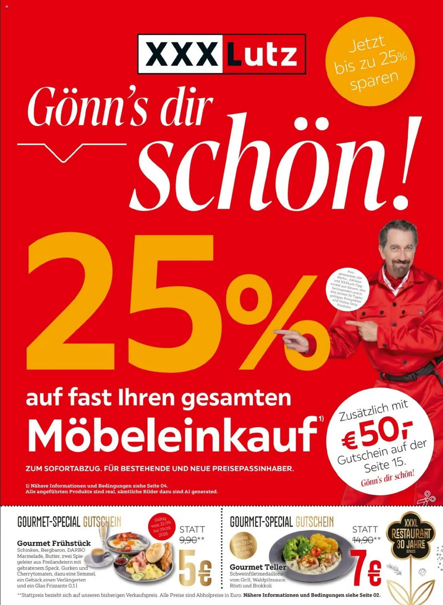 Vorschau der Angebote: XXXLutz XXXLutz Prospekt aktuell gültig ab 22.09.2026