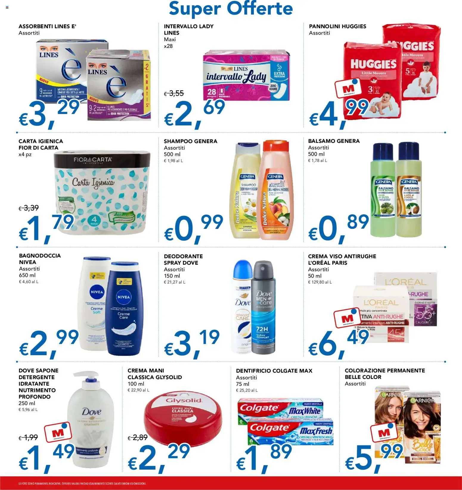 Anteprima dell'opuscolo Migross volantino dal negozio Migross valido da 22/10/2026 - Crema, Cocco, Crema viso, Sapone, Assorbenti, Pannolini, Dentifricio, Detergente