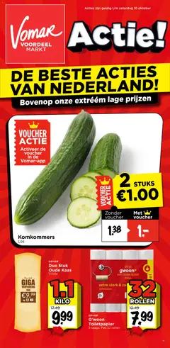 Voorbeeld van Vomar folder van winkel Vomar geldig vanaf 10-10-2026