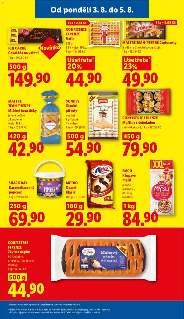 Nový Lidl leták od 03.08.
