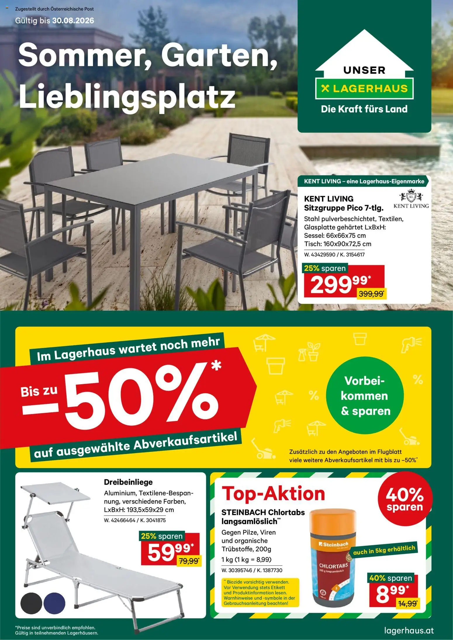 Vorschau der Angebote: Lagerhaus Lagerhaus Flugblatt gültig ab 17.08.2026