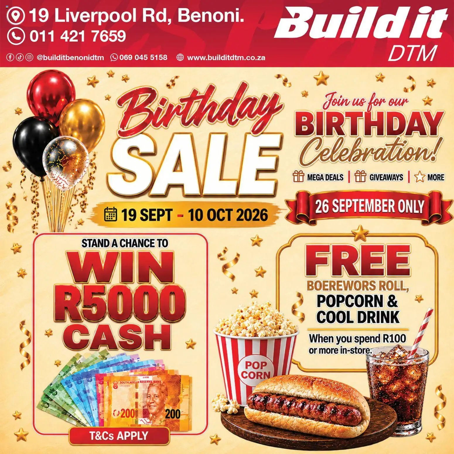 Preview of Build It flyer valid from 19/09/2026