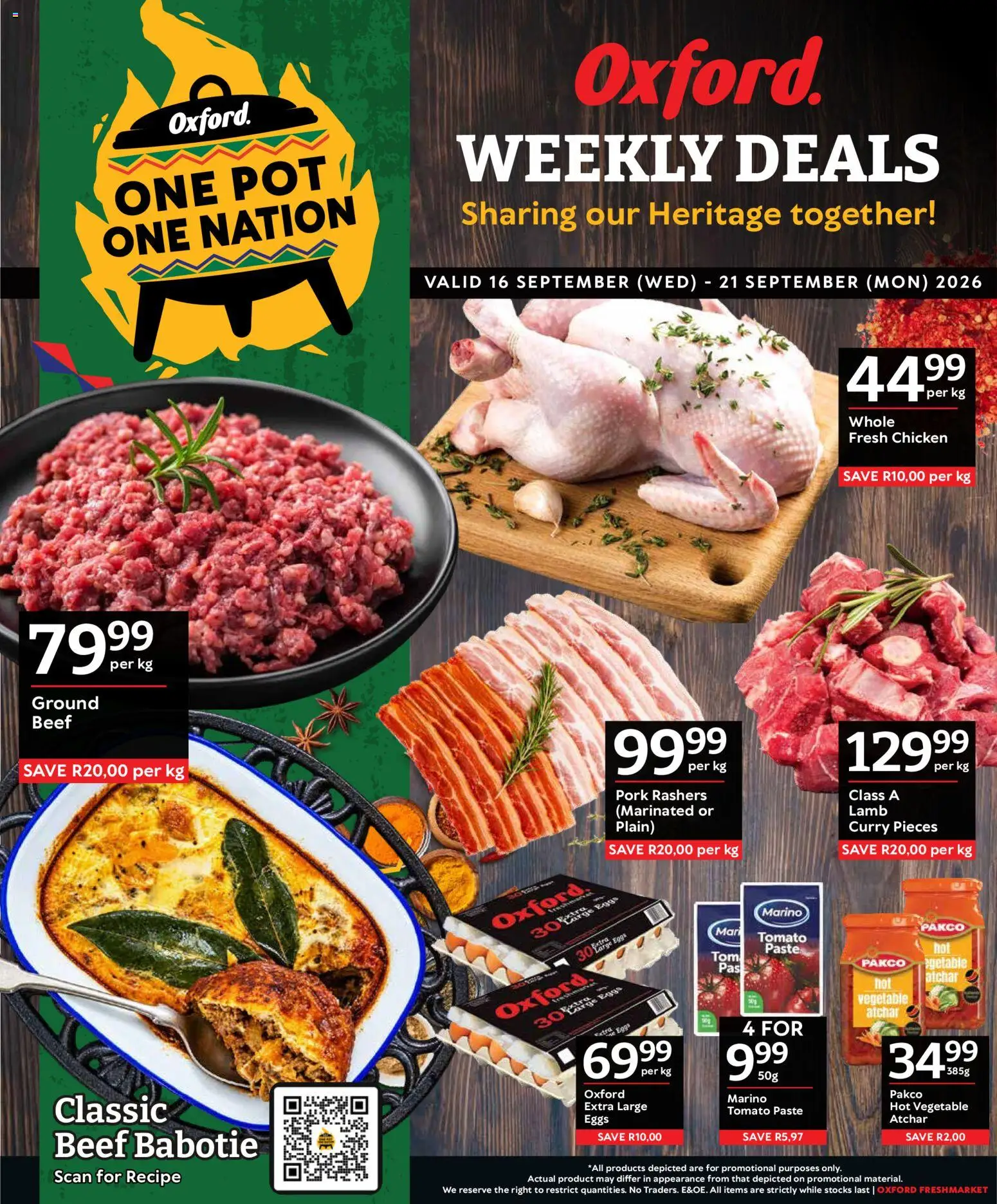 Preview of Oxford Freshmarket flyer valid from 16/09/2026