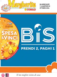 Anteprima dell'opuscolo Conad volantino Margherita Lombardia dal negozio Conad valido da 07/10/2026