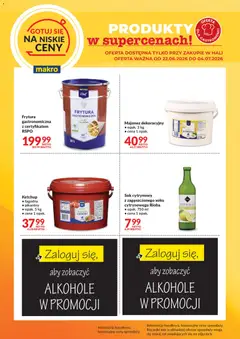 Pogląd gazetki "Makro gazetka - Gotuj się na niskie ceny" ze sklepu Makro ważnej od 22.06.2026