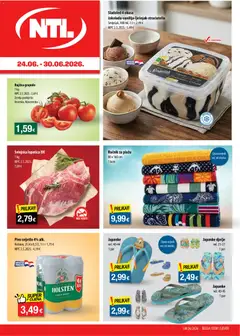 Pregled letka NTL Katalog trgovine NTL vrijedi od 24.06.2026