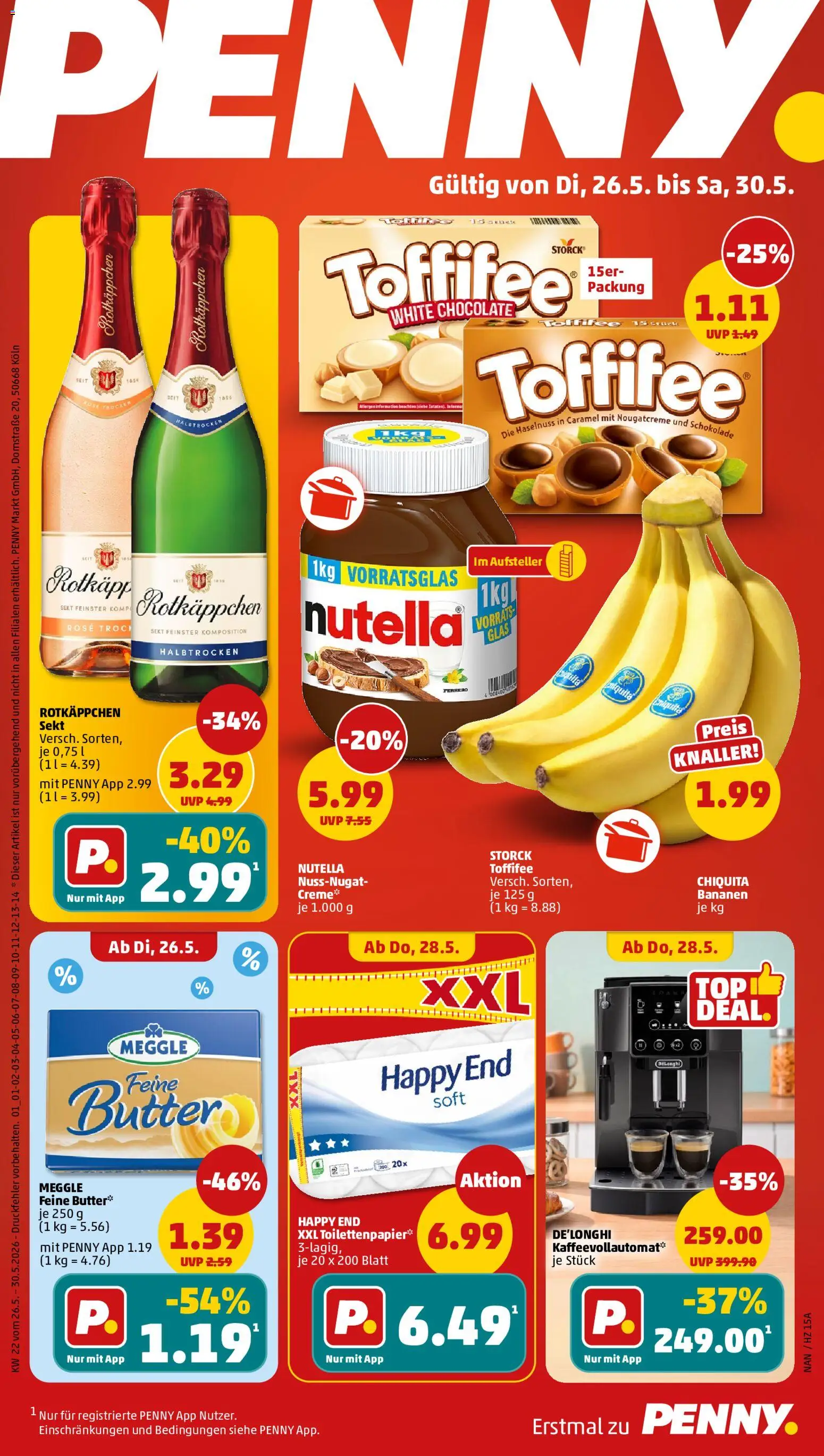 Vorschau von dem Prospekt des Geschäftes Penny, gültig ab dem 26.05.2026