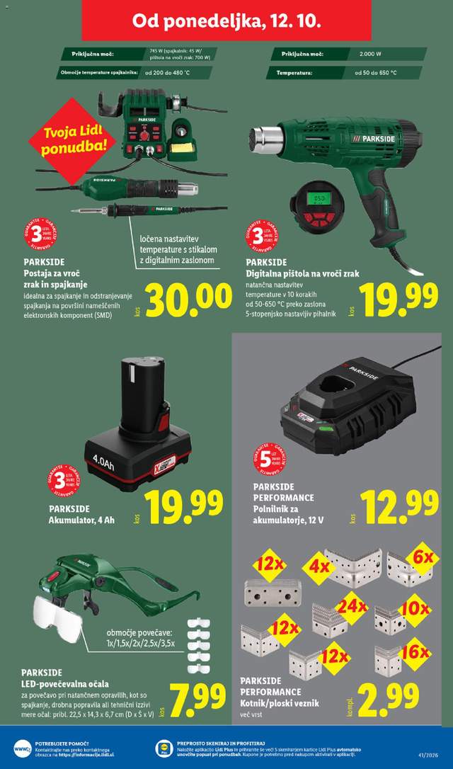 Novi Lidl katalog od 08.10.