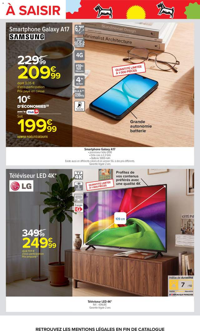 Nouveau catalogue Carrefour à partir du 15/09