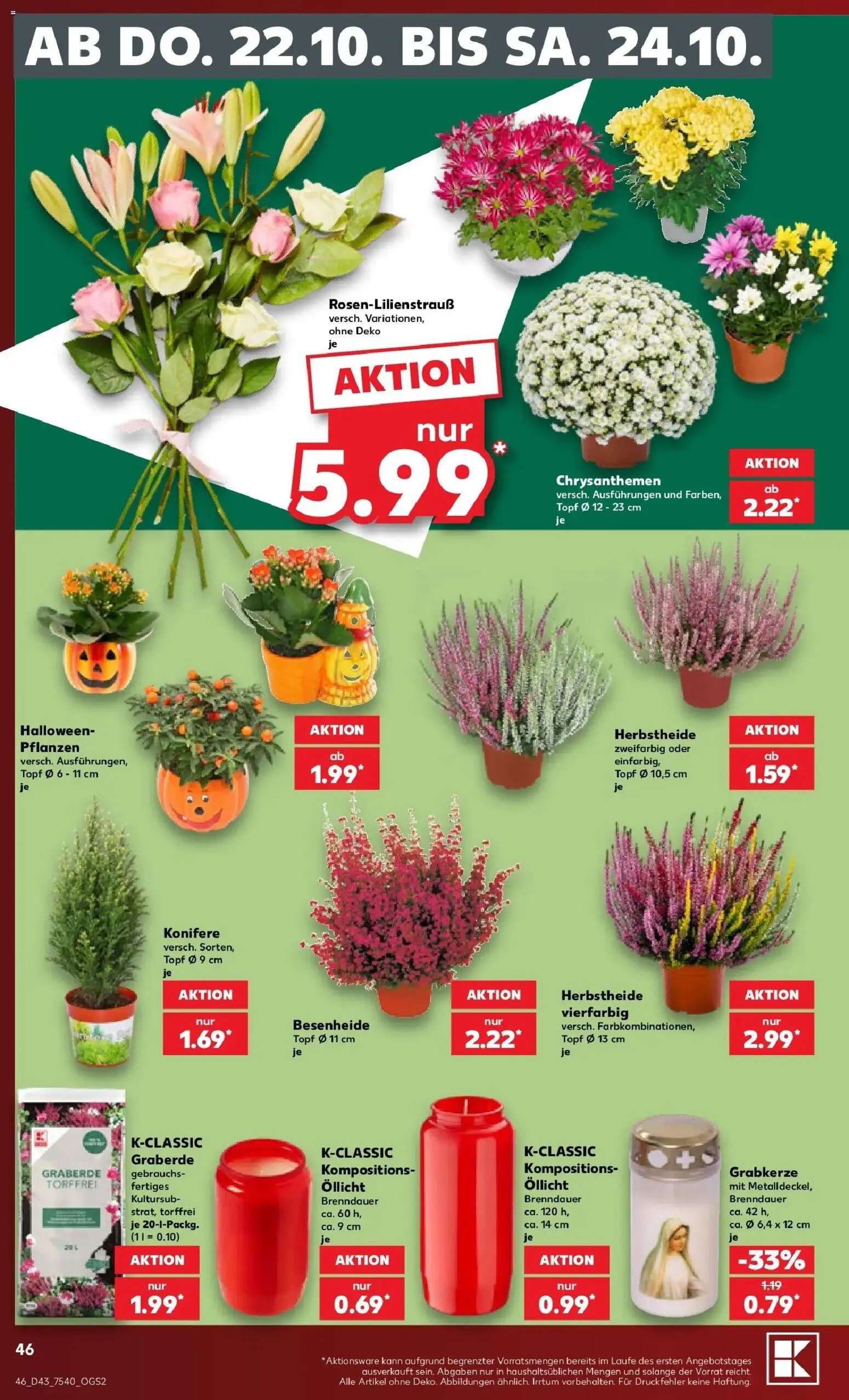 Vorschau von dem Prospekt des Geschäftes Kaufland, gültig ab dem 19.10.2026