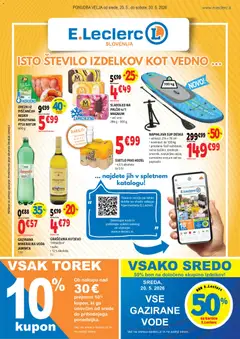 Predogled kataloga iz trgovine E.leclerc veljaven od 20.05.2026