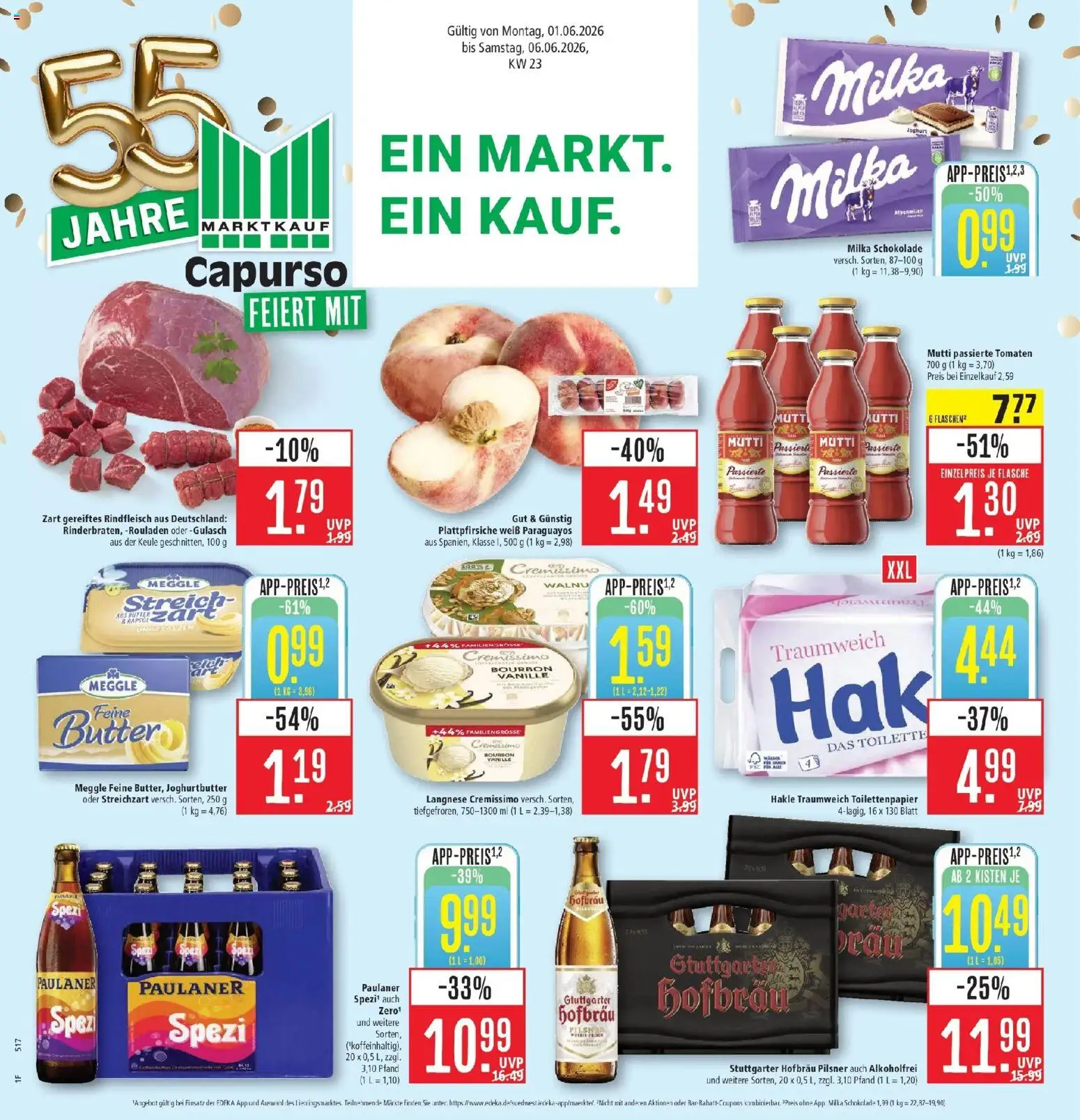 Vorschau von dem Prospekt des Geschäftes Marktkauf, gültig ab dem 01.06.2026