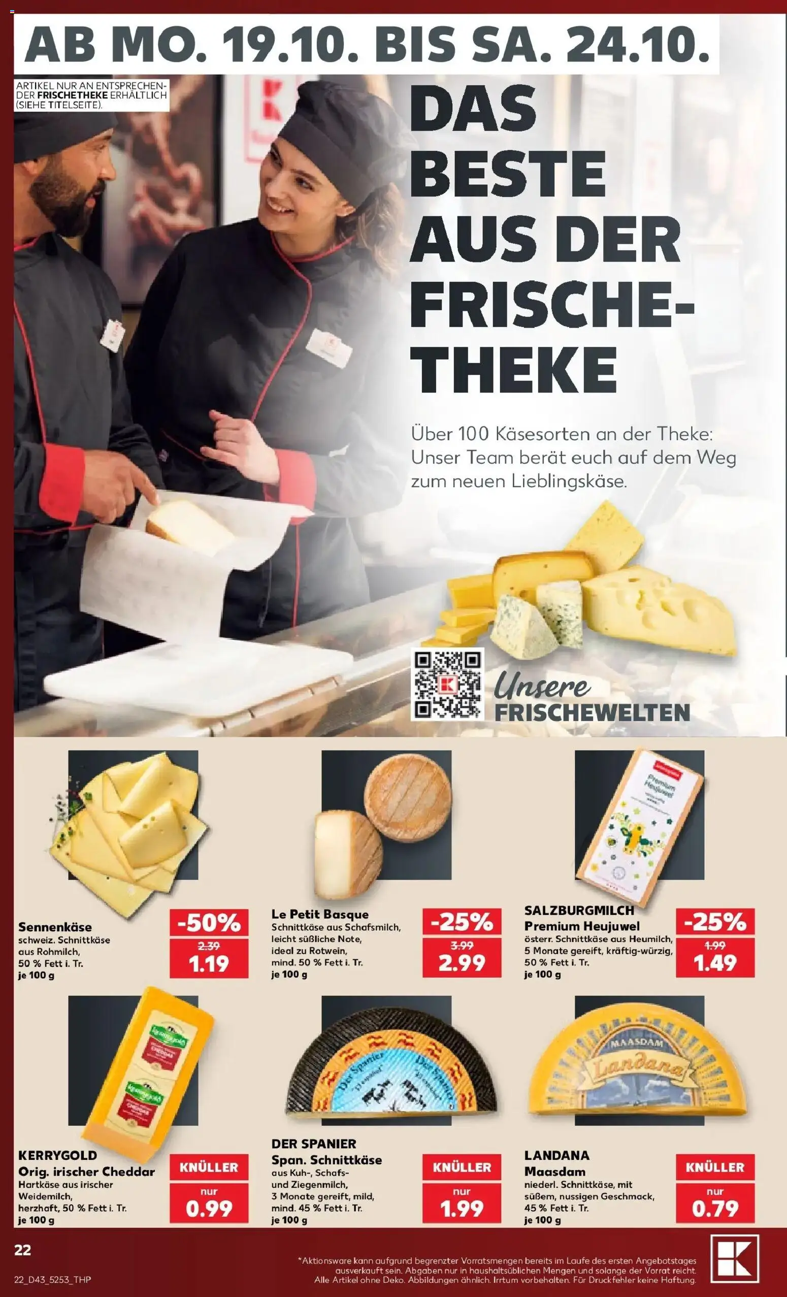 Vorschau von dem Prospekt des Geschäftes Kaufland, gültig ab dem 19.10.2026