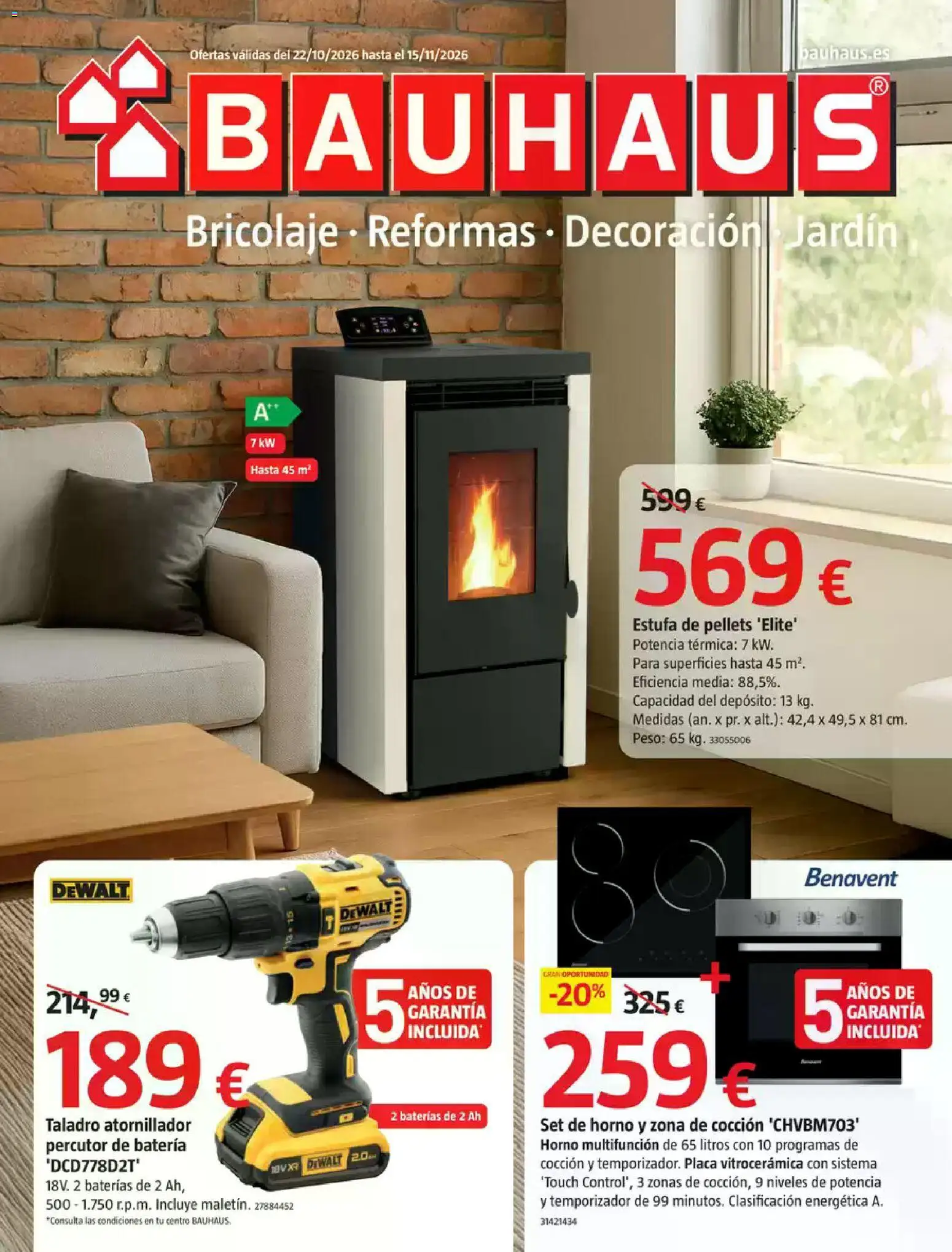 Vista previa del folleto de la tienda Bauhaus válido desde el 22/10/2026 