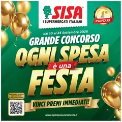 Anteprima dell'opuscolo SISA volantino dal negozio SISA valido da 10/09/2026