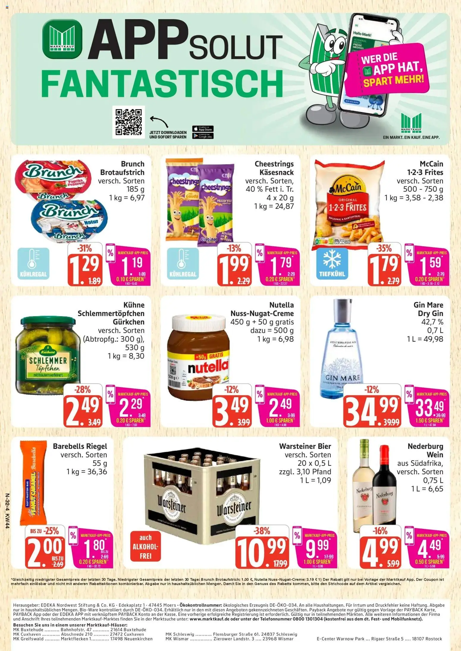 Vorschau von dem Prospekt des Geschäftes Marktkauf, gültig ab dem 26.10.2026