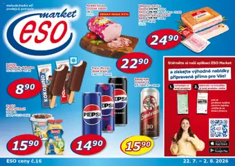 Náhled nabídky: Eso market Eso market leták platný od 22.07.2026