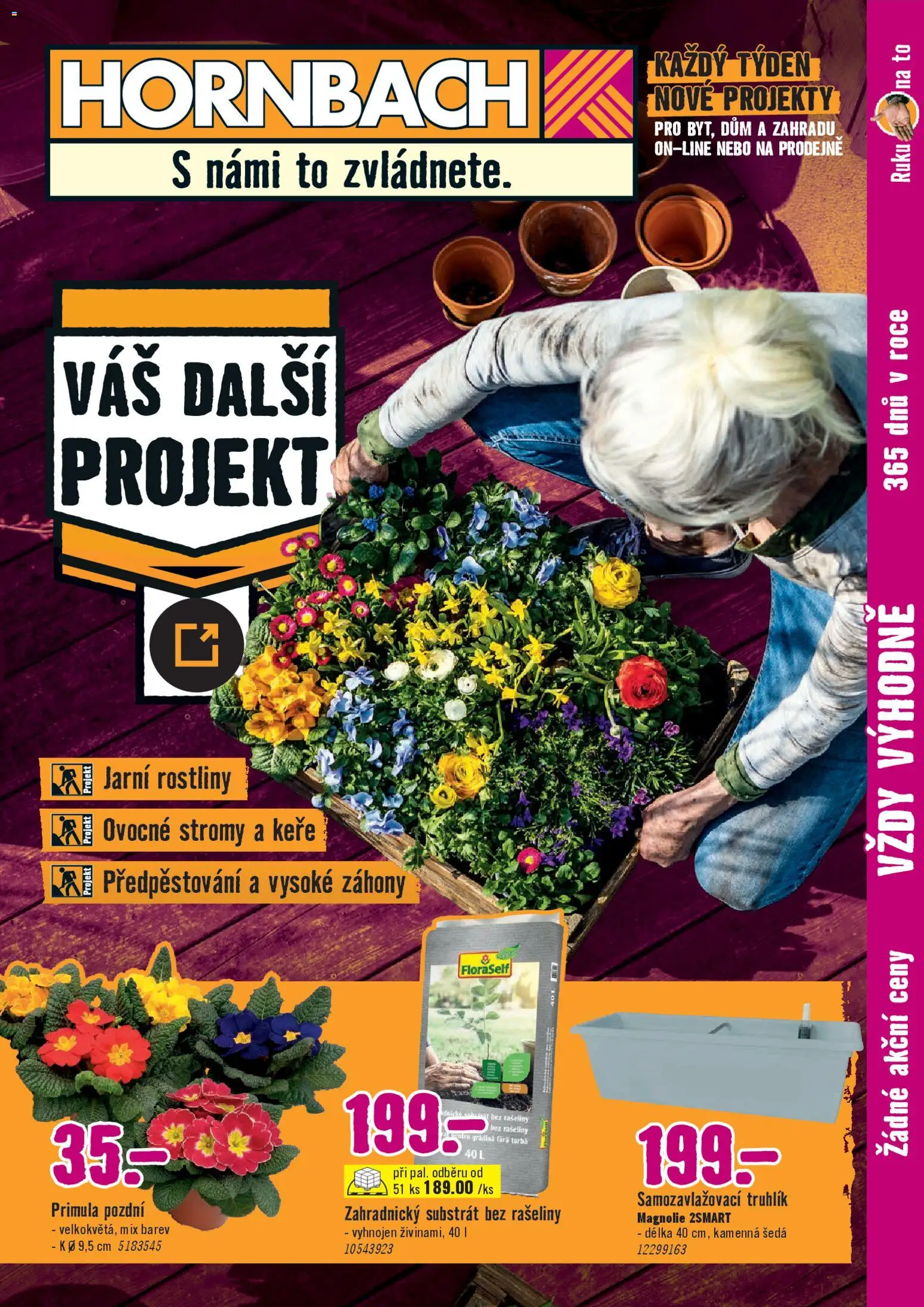 Náhled nabídky: HORNBACH HORNBACH leták - Poslové jara platný od 04.03.2026